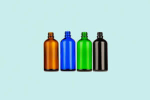 essential oil bottles