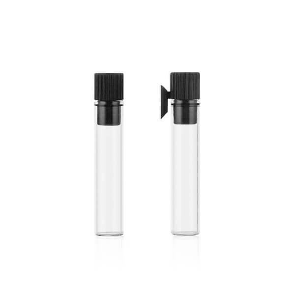 Small perfume sample vials