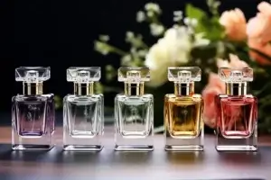 Perfume bottle decorations