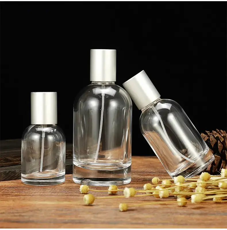 Perfume cylinder bottle